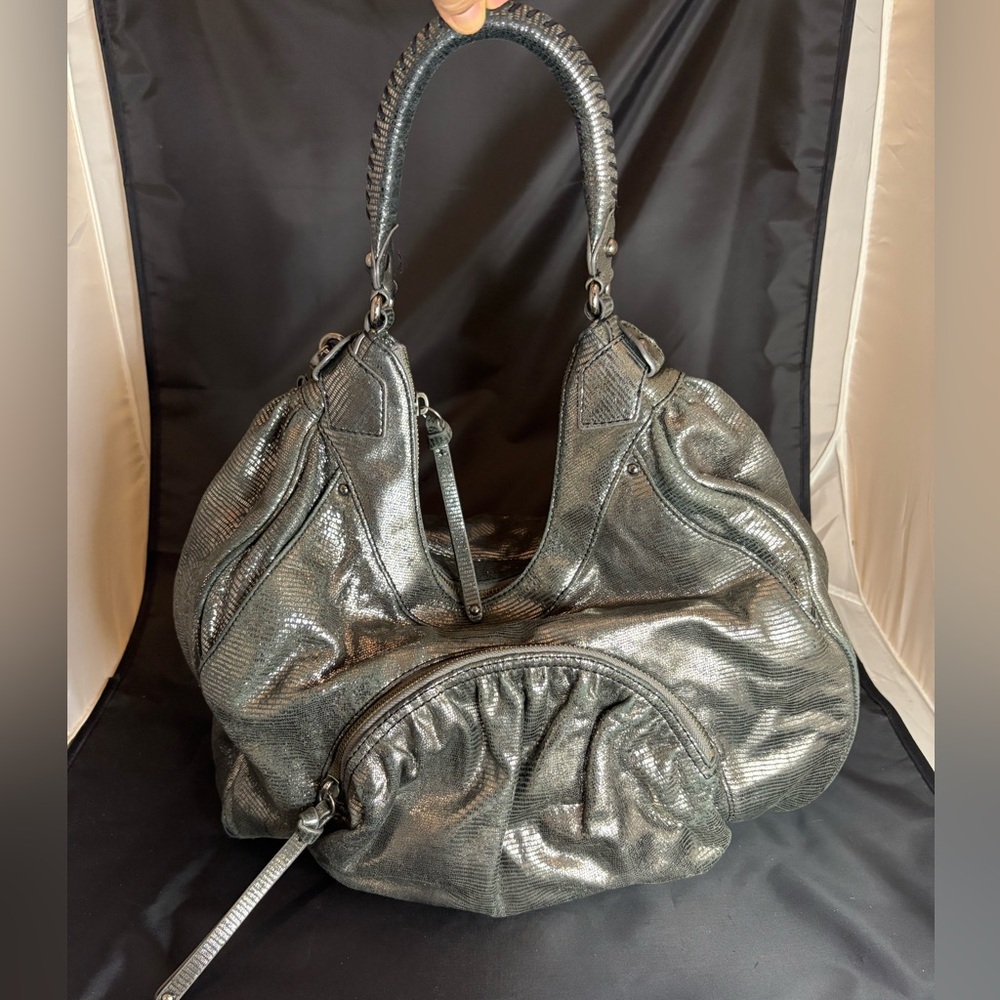 ❣️Botkier hobo bag in dark silver metallic❣️sold